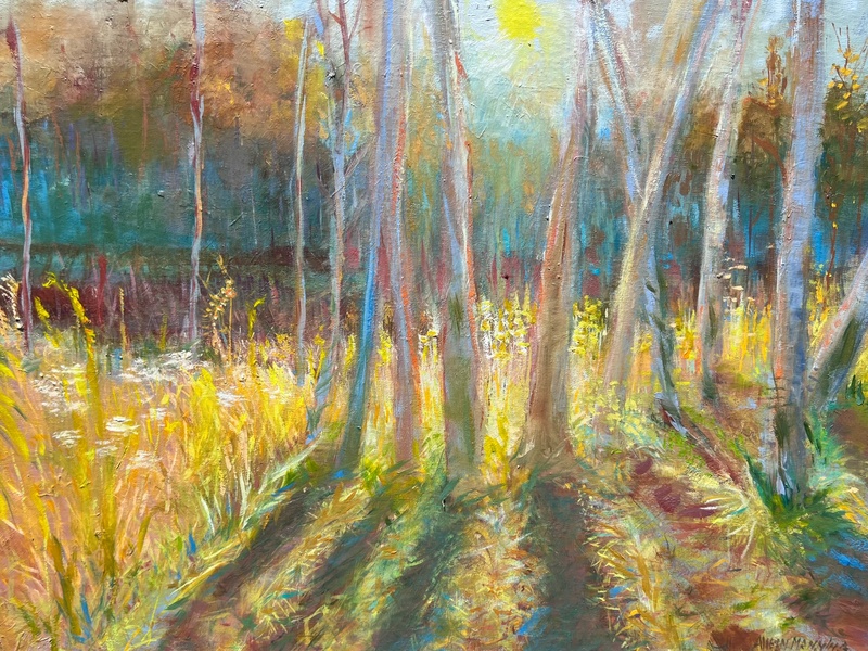 The Amber Light at the End of Summer by Alleen Manning
